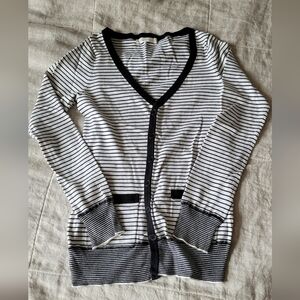 Forever 21 | Striped Black and White Cardigan | Size S